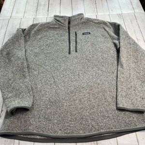 Patagonia Men's Better Sweater 1/4-Zip Fleece Pullover Sz 2XL